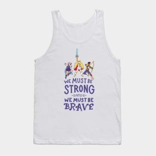 She Ra Strong and Brave Tank Top